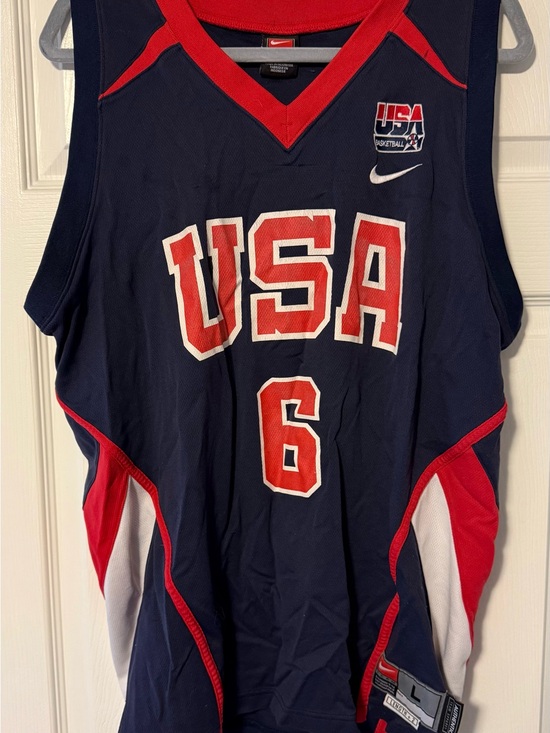 Nike Other - Vintage Nike Team USA Olympics Basketball LeBron James #6 Jersey Men’s Large